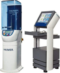 HAIMER - 43" Long x 32" Wide x 32" High, 32" Diam Capacity, 120V Power Source, Balancing Machine - 30" Height Measuring Capacity, HSK, SK, BT, CAT, BBT, Capto, KM - Exact Industrial Supply