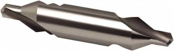 Combo Drill & Countersink: 1/16, High Speed Steel Bright (Polished) Finish, Right Hand Cut, Series 292