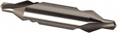 Guhring - 1/4 Radius Cut 60° Incl Angle High Speed Steel Combo Drill & Countersink - Exact Industrial Supply