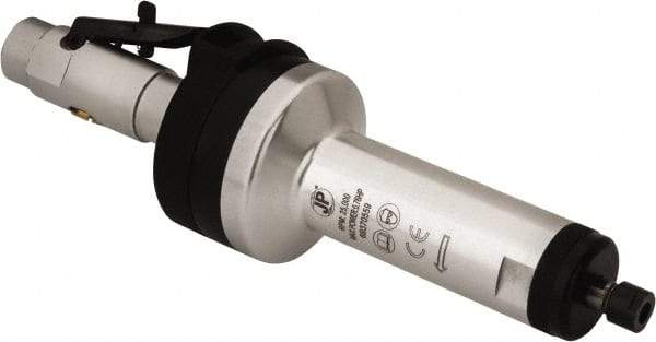 PRO-SOURCE - 1/4" Collet, Straight Handle, Air Straight Die Grinder - 25,000 RPM, Rear Exhaust, 2.28 CFM, 0.76 hp, 90 psi, 3/8 NPT Inlet - Exact Industrial Supply