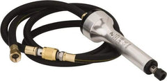 PRO-SOURCE - 1/4" Collet, Straight Handle, Air Straight Die Grinder - 40,000 RPM, Rear Exhaust, 1.71 CFM, 0.45 hp, 90 psi, 1/4 NPT Inlet - Exact Industrial Supply