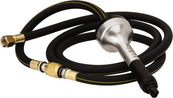 PRO-SOURCE - 1/8" Collet, Straight Handle, Air Straight Die Grinder - 65,000 RPM, Rear Exhaust, 1.71 CFM, 0.55 hp, 90 psi, 1/4 NPT Inlet - Exact Industrial Supply