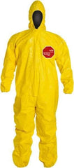 Dupont - Coveralls - Storm Flap & Zipper Closure - Exact Industrial Supply