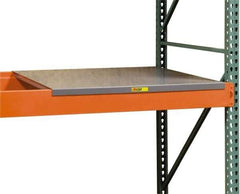 Little Giant - 58" Wide, 2 High, Open Shelving Accessory/Component - 36" Long, Use with Pallet Racks - Exact Industrial Supply