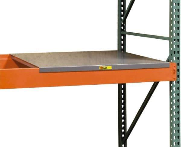 Little Giant - 52" Wide, 2 High, Open Shelving Accessory/Component - 36" Long, Use with Pallet Racks - Exact Industrial Supply