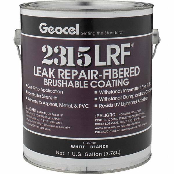 Geocel - 1 Gal Can Brushable Repair Fibered Sealant - Clear - Exact Industrial Supply