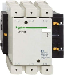 Schneider Electric - 3 Pole, 110 Coil VAC, 250 Amp at 440 VAC, Nonreversible IEC Contactor - Bureau Veritas, CCC, CSA, DNV, EN/IEC 60947-1, EN/IEC 60947-4-1, GL, JEM 1038, LROS, RINA, RMRoS, RoHS Compliant, UL Listed - Exact Industrial Supply