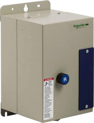 Schneider Electric - 9 Amp, 120 Coil VAC, Nonreversible Enclosed IEC Motor Starter - 1 Phase Hp: 0.3 at 120 VAC, 1 at 240 VAC, 3 Phase Hp: 2 at 208 VAC, 2 at 230 VAC, 5 at 460 VAC, 7.5 at 575 VAC - Exact Industrial Supply