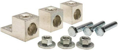 Square D - 6 AWG, Mechanical Transformer Lug Kit - For Use with Single Phase Primary, Single Phase Secondary, Three Phase Delta Primary and Three Phase Delta Secondary Transformers - Exact Industrial Supply