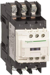 Schneider Electric - 3 Pole, 24 Coil VDC, 50 Amp at 440 VAC, Nonreversible IEC Contactor - CCC, CSA, CSA C22.2 No. 14, EN/IEC 60947-4-1, EN/IEC 60947-5-1, GOST, RoHS Compliant, UL 508, UL Listed - Exact Industrial Supply