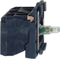 Schneider Electric - 110-120 V Red Lens LED Indicating Light - Screw Clamp Connector, Vibration Resistant - Exact Industrial Supply