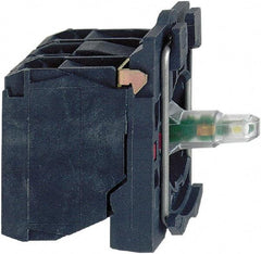 Schneider Electric - 24 V Red Lens LED Indicating Light - Screw Clamp Connector, Vibration Resistant - Exact Industrial Supply