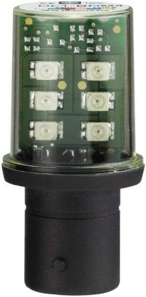 Schneider Electric - Green, Visible Signal Replacement LED Bulb - For Use with Beacon, Indicator Bank - Exact Industrial Supply
