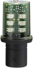 Schneider Electric - Red, Visible Signal Replacement LED Bulb - For Use with Beacon, Indicator Bank - Exact Industrial Supply