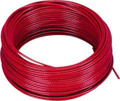 Telemecanique Sensors - 10-1/2m Long, 3.20mm Diameter, Limit Switch Galvanized Cable - For Use with XY2CB, XY2CH, XY2CJ - Exact Industrial Supply