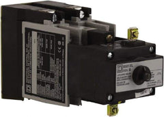 Square D - Electromechanical Screw Clamp General Purpose Relay - 10 Amp at 600 VAC, 2NO, 110 VAC at 50 Hz & 120 VAC at 60 Hz - Exact Industrial Supply