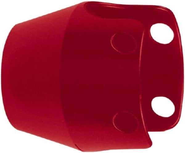 Schneider Electric - Extended Mushroom Head Pushbutton Switch Guard - Red - Exact Industrial Supply