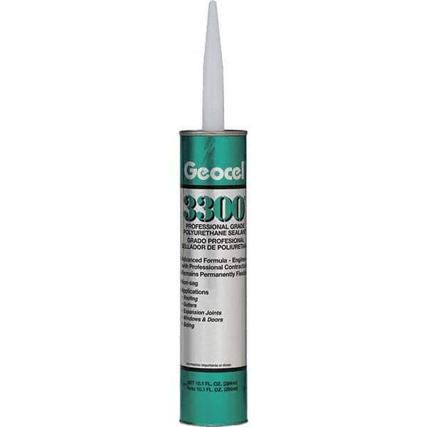 Geocel - 10.1 oz Tube White Polyurethane Sealant - 160°F Max Operating Temp - Exact Industrial Supply