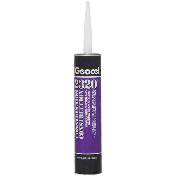 Geocel - 10.3 oz Tube White Tripolymer Seam Sealant - Outdoor - Exact Industrial Supply