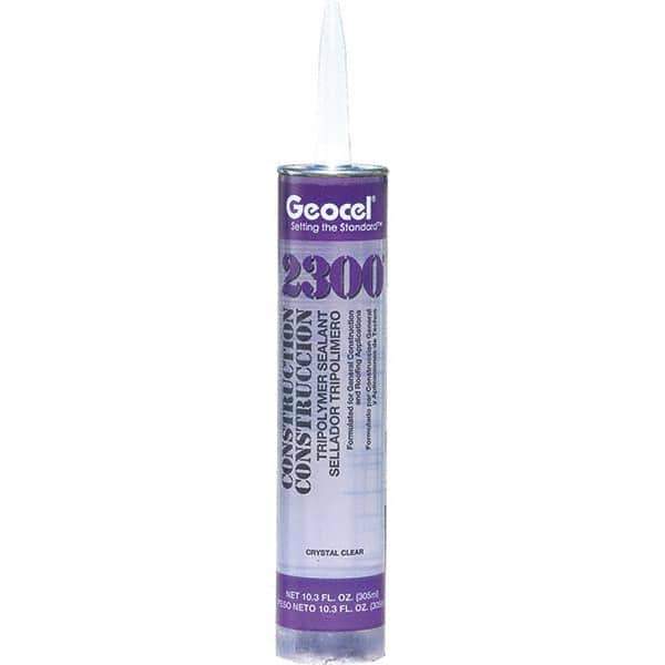 Geocel - 10.3 oz Tube Clear Tripolymer Sealant - Outdoor - Exact Industrial Supply