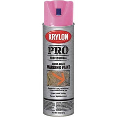 Krylon - 15 fl oz Red/Orange Marking Paint - Water Base Formula - Exact Industrial Supply