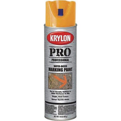 Krylon - 15 fl oz Orange Marking Paint - Water Base Formula - Exact Industrial Supply