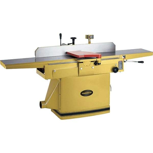 Jet - 7,000 RPM, 11-3/4" Cutting Width, 3/4" Cutting Depth, Jointer - 5-1/2" Fence Height, 47" Fence Length, 3 hp - Exact Industrial Supply