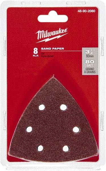 Milwaukee Tool - Rotary Sanding Disc - Use with Milwaukee 6033-21, Milwaukee 6034-21 - Exact Industrial Supply