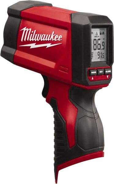 Milwaukee Tool - -18 to 550°C (-22 to 1022°F) Laser - 12:1 Distance to Spot Ratio - Exact Industrial Supply