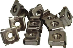 Acorn Engineering - #10-32 Screw, Stainless Steel Standard U Nut - Uncoated - Exact Industrial Supply