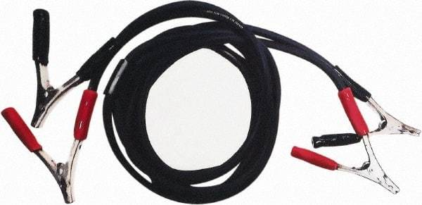 Ability One - Booster Cables Type: Parrot Jaw Clamps w/Welding Cable Wire Gauge: 1/0 - Exact Industrial Supply