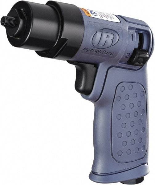 Ingersoll-Rand - 3" Pad Diam, 6,400 RPM, 0.3 hp, Handheld Pneumatic Polisher - 19.8 CFM, 5/16-24" Spindle Thread, 1/4" Inlet - Exact Industrial Supply