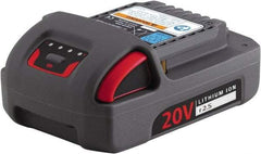 Ingersoll-Rand - 20 Volt Lithium-Ion Power Tool Battery - 2.5 Ahr Capacity, 1-1/4 hr Charge Time, Series IQV - Exact Industrial Supply