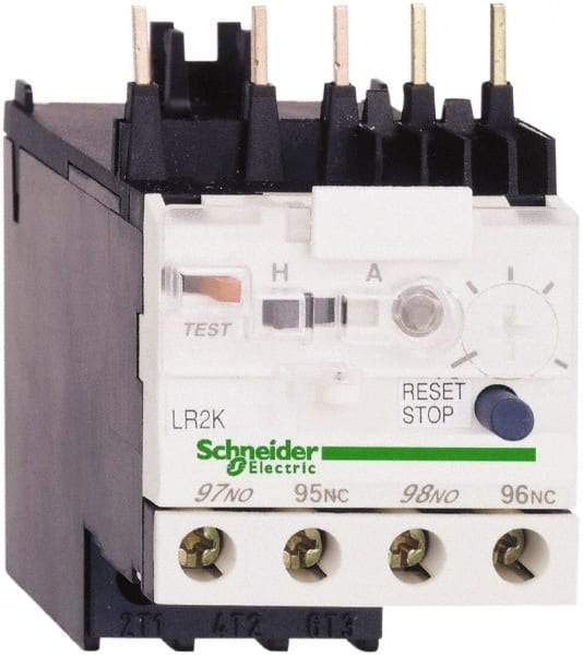 Schneider Electric - 90 to 150 Amp, 1,000 VAC, Thermal IEC Overload Relay - Trip Class 10, For Use with LC1F115 and LC1F185 - Exact Industrial Supply