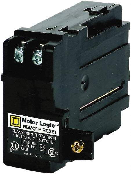 Square D - 110 V, 120 V, Relay Protection Module - For Use with Motor Logic Overload Relay - Exact Industrial Supply