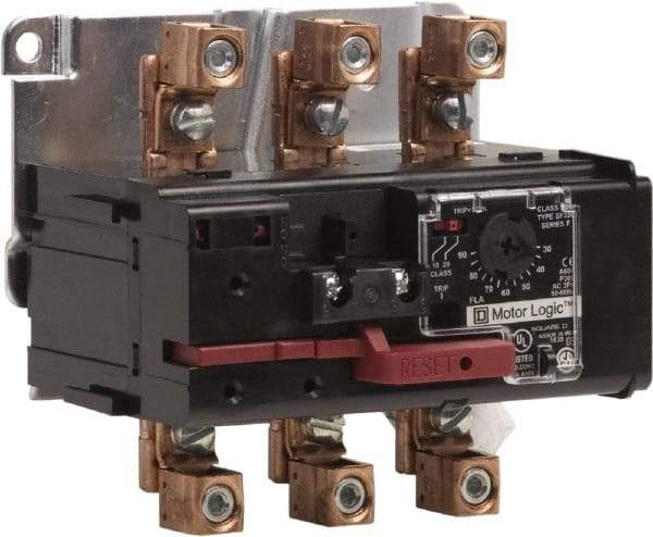 Square D - NEMA Size 3, 600 VAC, Thermal NEMA Overload Relay - For Use with Motor Logic - Exact Industrial Supply