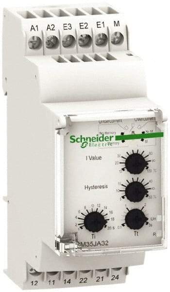 Schneider Electric - 2NO/2NC, 24-240 VAC/DC Control Relay - 0.15, 0.50, 1.50 to 1.50, 5, 15 Amps - Exact Industrial Supply