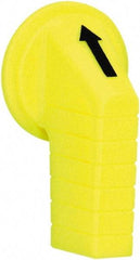 Schneider Electric - 30mm, Yellow, Selector Switch Operating Knob - For Use with Selector Switch - Exact Industrial Supply