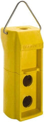 Square D - 2 Hole, 30mm Hole Diameter, Pushbutton Switch Enclosure - Exact Industrial Supply