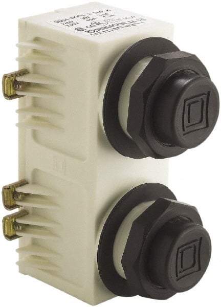 Schneider Electric - 30mm Mount Hole, Extended Straight, Pushbutton Switch - Momentary (MO) - Exact Industrial Supply
