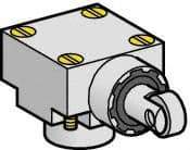 Telemecanique Sensors - 3.7 Inch Long, Limit Switch Head - Steel Roller, For Use with ZCK Limit Switches - Exact Industrial Supply