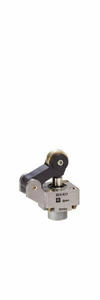 Telemecanique Sensors - 3.7 Inch Long, Limit Switch Head - Steel Roller, For Use with ZCK Limit Switches - Exact Industrial Supply