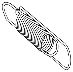 Telemecanique Sensors - 7.2 Inch Long, Limit Switch End Spring - For Use with XY2CE - Exact Industrial Supply