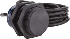 Telemecanique Sensors - PNP, 15mm Detection, Cylinder, Inductive Proximity Sensor - 3 Wires, IP68, 12 to 24 VDC, M30x1.5 Thread, 43mm Long - Exact Industrial Supply