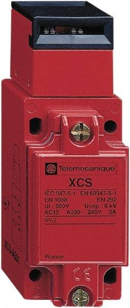 Telemecanique Sensors - 3NC Configuration, Multiple Amp Level, Metal Key Safety Limit Switch - 40mm Wide x 44mm Deep x 114mm High, IP67 Ingress Rating - Exact Industrial Supply