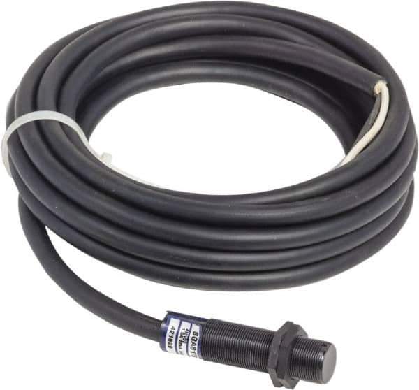 Telemecanique Sensors - 1.2 Inch Detection, Rectangular, Inductive Proximity Sensor - 25 VAC, 25 VDC - Exact Industrial Supply