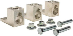 Square D - 4, 1/0 AWG, Mechanical Transformer Lug Kit - For Use with Single Phase Primary, Single Phase Secondary, Three Phase Delta Primary and Three Phase Delta Secondary Transformers - Exact Industrial Supply
