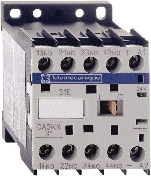 Schneider Electric - 2NC/2NO, 24 VDC Control Relay - 17 V - Exact Industrial Supply