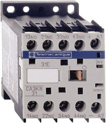 Schneider Electric - 2NC/2NO, 125 VDC Control Relay - 17 V - Exact Industrial Supply