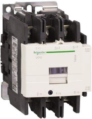 Schneider Electric - 3 Pole, 120 Coil VAC at 50/60 Hz, 80 Amp at 440 VAC, Nonreversible IEC Contactor - Bureau Veritas, CCC, CSA, CSA C22.2 No. 14, DNV, EN/IEC 60947-4-1, EN/IEC 60947-5-1, GL, GOST, LROS, RINA, RoHS Compliant, UL 508, UL Listed - Exact Industrial Supply